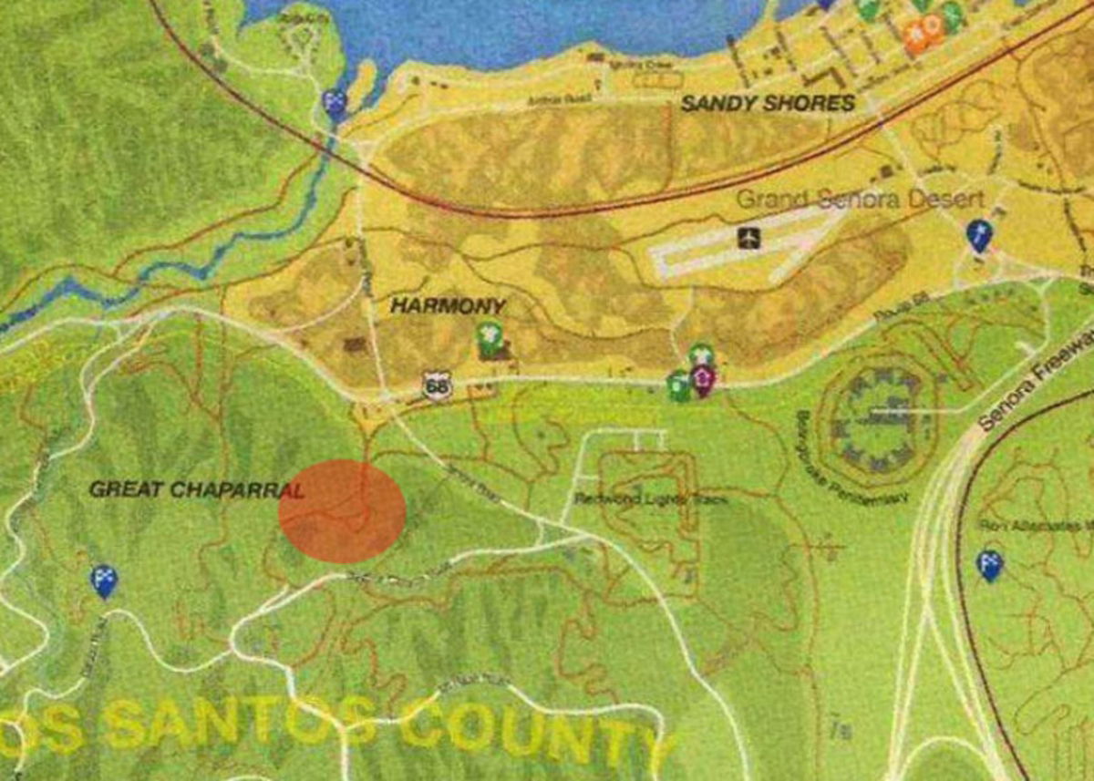 Ubicación Larry Tupper GTA V