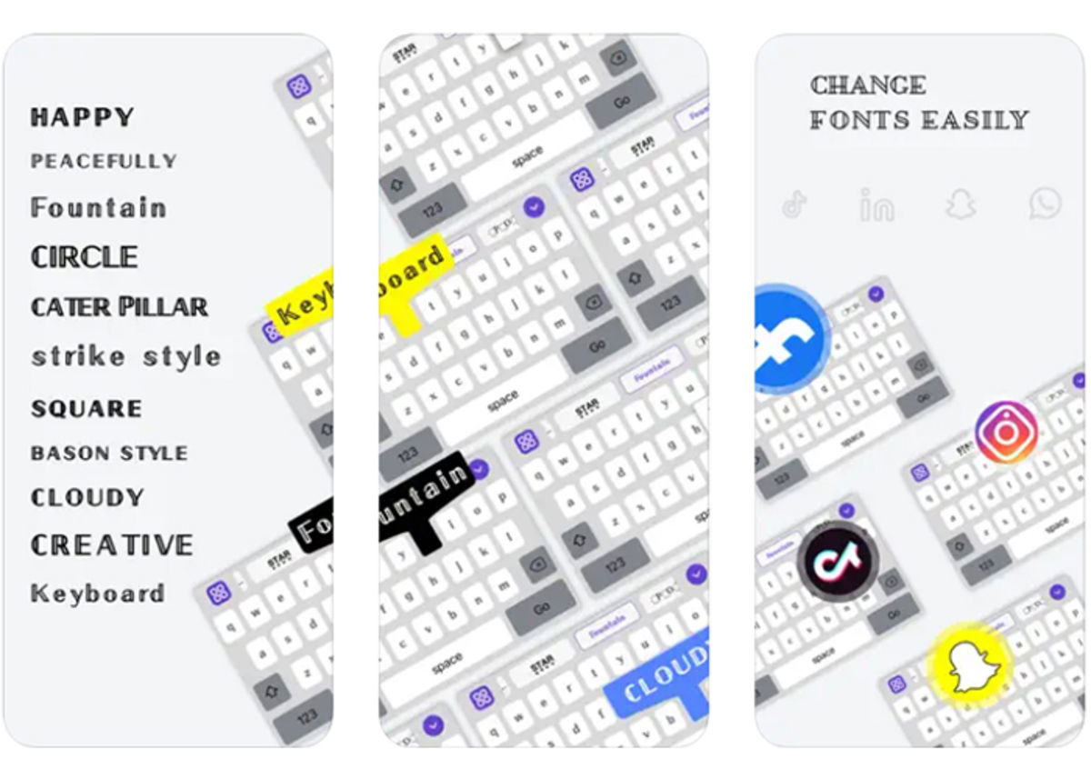 Teclado Letra Tipos De Letras: fuentes de letras únicas para comentarios y publicaciones
