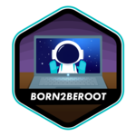 Born2BeRoot Badge