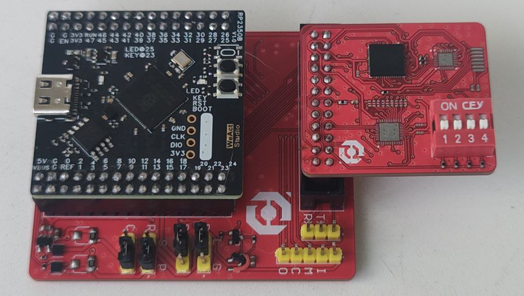 ESP-CPA с подключенным чипом из другого исследования Рисунок 7. ESP-CPA с подключенным анализируемым чипом