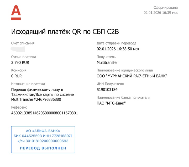 Второй перевод Второй перевод