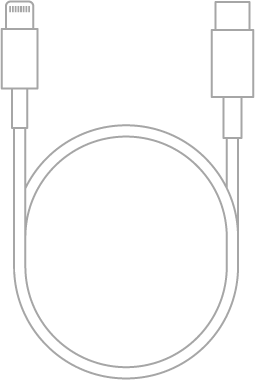 Lightningನಿಂದ USB-C ಕೇಬಲ್