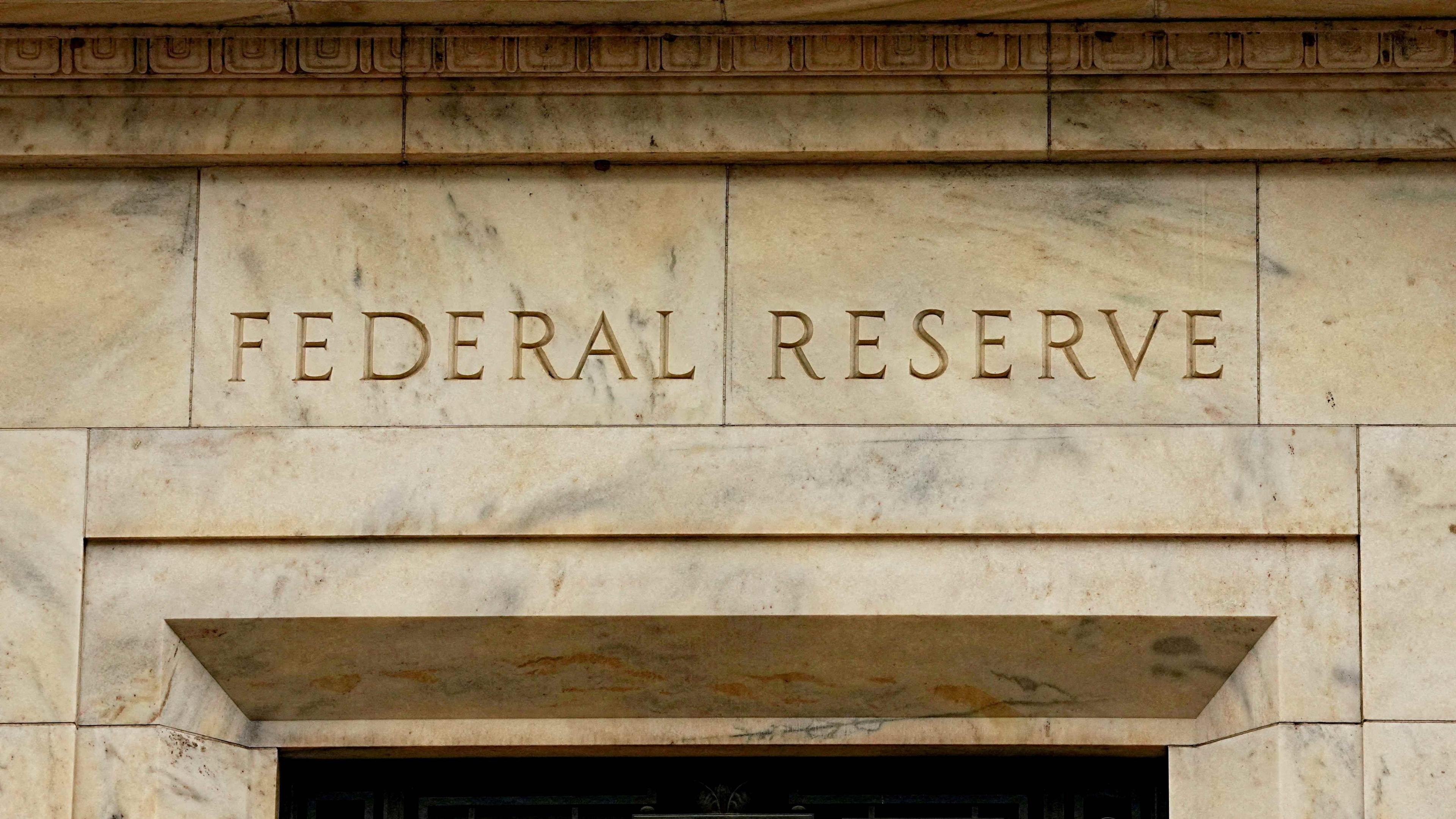 The Federal Reserve building in Washington, D.C., U.S..