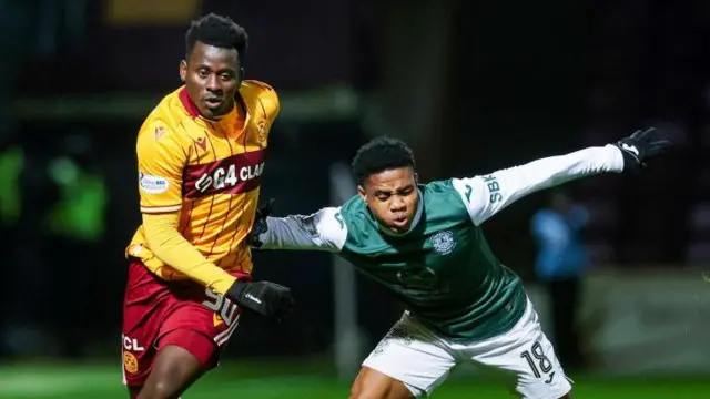 Hibernian v Motherwell graphic