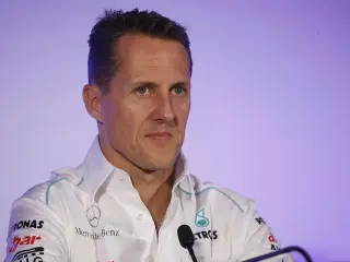 El expiloto de Fórmula 1 Michael Schumacher.