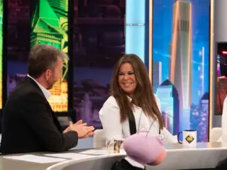 María José Campanario, en 'El Hormiguero'.