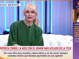 Patricia Conde en 'Y ahora Sonsoles'.
