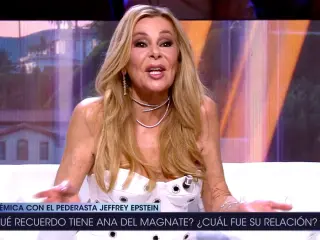 Ana Obregón, en el programa de 'De viernes'.