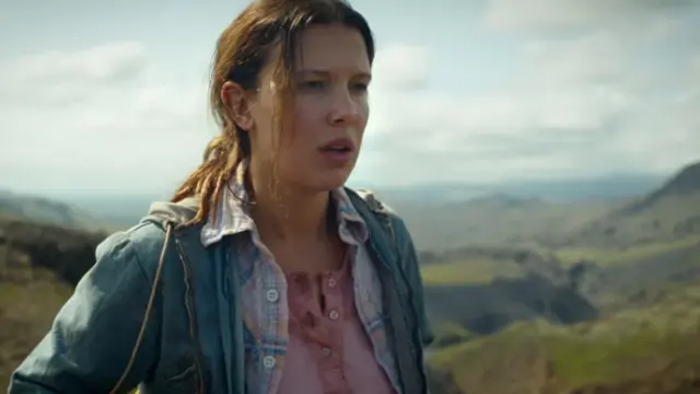 Eleven en los últimos minutos de 'Stranger Things'