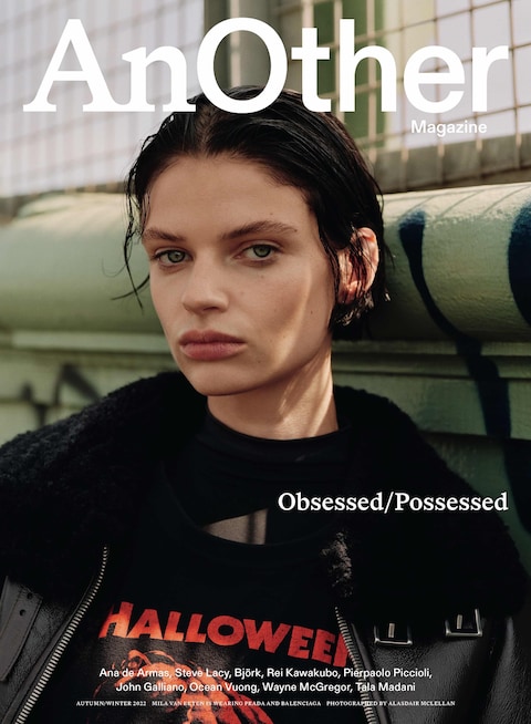 Mila van Eeten is wearing Prada and Balenciaga