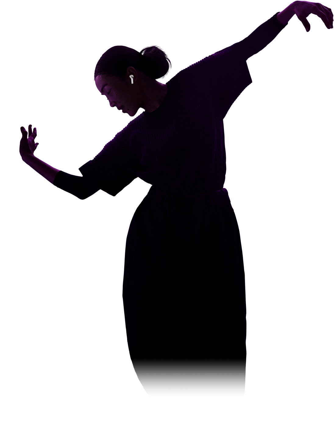 Танцівниця в AirPods Pro 4